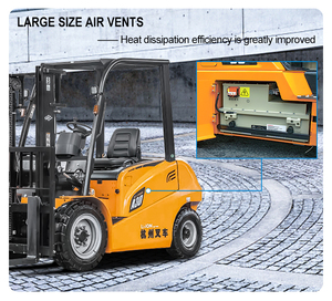 Montacargas Hangcha con Certificación CE, Serie XA, Batería de Litio de 3500 kg, 80 V/230 Ah, 4 Ruedas, Motor - Product Image 2