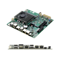 Carte mère N510S6 avec processeur quadricœur Celeron N5105, 2 ports LAN, 6 ports SATA3.0, M.2, DP HD, DDR4, carte mère industrielle 4K