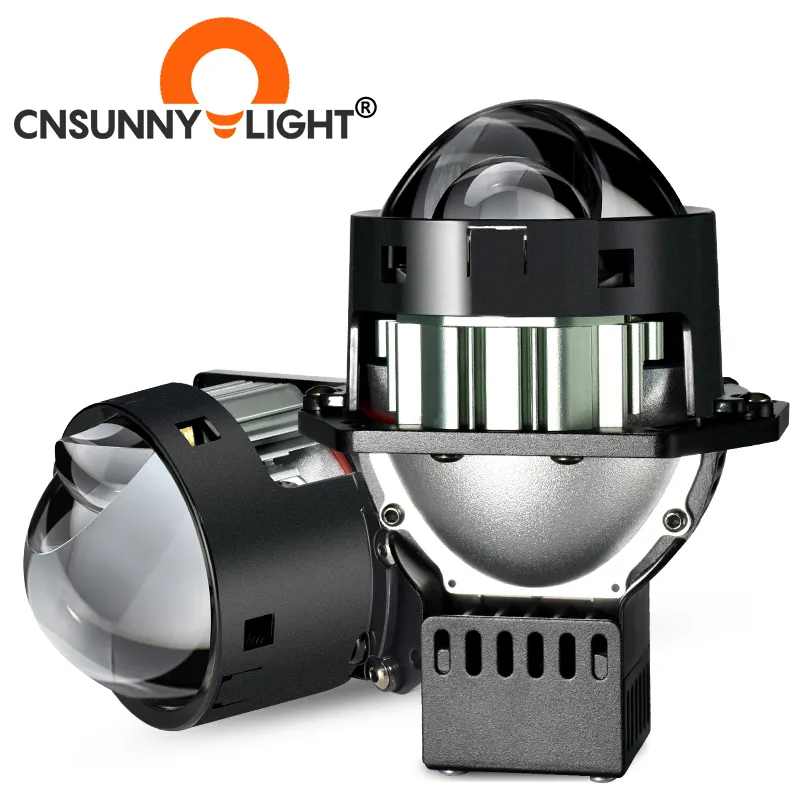 New Ultra BRIGHT 160 Wát 3 inch Auto bi Led Laser ống kính máy chiếu cho xe Led Đèn Pha tự động hệ thống chiếu sáng Luces faros đèn pha