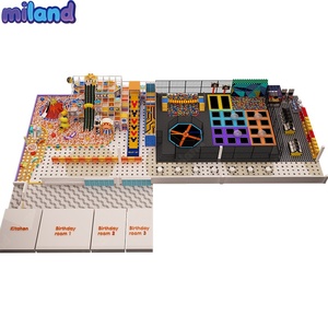 Parque de Diversiones Interior Chi1 <span class=keywords><strong>Dren</strong></span>, Parque de Atracciones Premium Llave en Mano, Tobogán Acuático, Tirolina para Jardín de Infancia, Cama Elástica, Guardería - Product Image 3