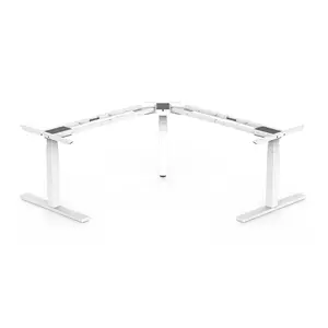 ZGO sert ve güvenilir anti-colllsion ayakta kaldırma hareketli öğrenme Modern ofis mobilyaları Metal masa çerçevesi