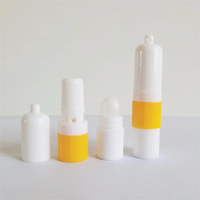 2-en-1 Portable PP Mini Inhaler Stick avec Échantillon Gratuit On-the-Go Roll-On Huile Essentielle Bouteilles en Plastique pour une Utilisation Pratique