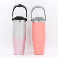 Gourde isotherme OEM/ODM 600 ml en acier inoxydable personnalisée, anti-fuite, avec paille, sans BPA, pour le sport et les voyages