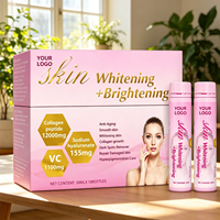 Boisson Quotidienne de Bien-être Cutané pour Adultes : Peptides de Collagène Hydrolysé, Vitamine C et Alpha Arbutine – Produit de Beauté