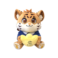 Peluche Tigre Personnalisée Directement de l'Usine Professionnelle – Prototypage Complet et Développement Pris en Charge – Jouet Mascotte et Animaux en Peluche