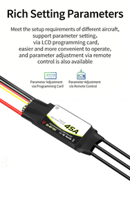 Nouveau contrôleur de vitesse électronique (ESC) brushless 32 bits G2 Series 25A/35A/45A pour voitures, avions, bateaux et drones FPV - Product Image 6
