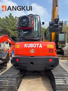 Excavadora KX057 Usada, Original de Japón, con Certificación EPA y CE, Mini Excavadora KX057-4 - Product Image 3