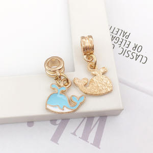 Alliage de bijoux mélange aléatoire fleur Animal plante collier pendentif accessoires Diy Production Bracelet bijoux charme - Product Image 3