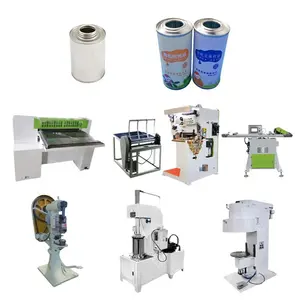 Macchine per la produzione di barattoli di latta macchine semiautomatiche per barattoli di latta per olio liquido per freni da 3 pezzi