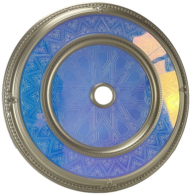 Banruo Luxury LED Metal Ceiling Tiles Gold Fiber Optic Decorative Strip Modern Blue Indoor Suspension Artistic Ceilings