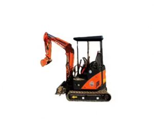 Mini-excavatrice Hitachi Zx17 de 1,7 tonne d'occasion, micro-excavatrice sur chenilles Zx17u, prix, moteur Yanmar Zx17 - Product Image 1