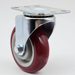 4-Zoll-Lenk rollen mit 100kg Tragfähigkeit 360-Grad-Kugellager Langlebiges Design für Wagen und Möbel - Product Image 2