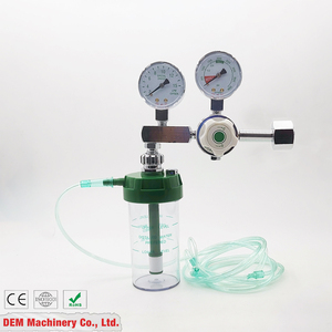 CGA540 Universal <span class=keywords><strong>Medical</strong></span> Sauerstoff Messing Körper Saug regler mit Durchfluss messer - Product Image 2