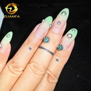 Splendida Selezione <span class=keywords><strong>di</strong></span> Gioielli in Moissanite Blu-Verde, Collana Tennis con Smeraldo 6*8mm, Catena in Moissanite con Taglio <span class=keywords><strong>Fantasia</strong></span> Asscher - Product Image 4