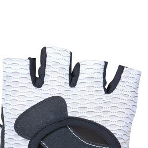 Gants de fitness en cuir respirants, légers et ajustables, demi-doigts, pour l'exercice sportif, personnalisés, robustes, unisexes, pour la musculation - Product Image 4