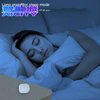 Sheng Qiong ZigBee WiFi TuYa Android Uygulama Kontrollü Kablosuz Mini Düğme Sahne Anahtarı Akıllı Ev Otomasyonu IP55 Su Geçirmez