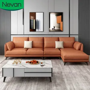 2020 barato simples sala de estar móveis em forma de l conjunto moderno design moderno sofá de tecido lazer com reclinador