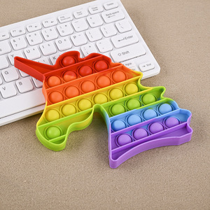 Jouets anti-décompression, en silicone, pour fille, nouveau, accessoire sensoriel, push pop, vente en gros - Product Image 3