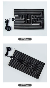 Alas Pemanas Reptil Portabel Fleksibel di Bawah Tangki, Tahan Air, Suhu Dapat Diatur, Tahan Lama, Steker US - Product Image 3