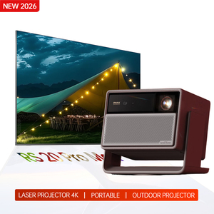 Nouveau projecteur DLP 4K RS 20 Pro Max 2026, 4300 ISO LM, laser tricolore, projecteur Android, compatible 3D, configurations de niveau cinéma - Product Image 1