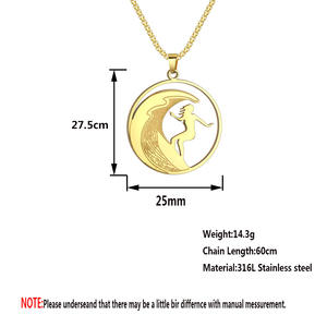 Collier pendentif Surfer Girl, bijoux de surf d'été, style plage, cadeau pour les femmes qui aiment l'ambiance océanique - Product Image 5