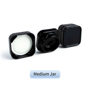 Envase de Vidrio Cuadrado de 5ml 9ml a Prueba de Niños para Crema Cosmética con Tapa de Seguridad - Product Image 4