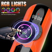 Machine de masturbation masculine automatique avec écran LCD, 9 modes de succion, de poussée, de rotation et de chauffage, type 'Airplane Cup'