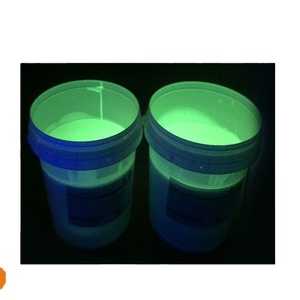 <strong>UV</strong> <strong>Paint</strong> for Fabric Paper and Wall Glow in the Dark Fluorescent Set for Clothing Suitable for Night Running Glow Party - Product Image 1