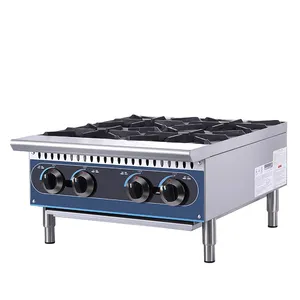 Commercial gas range stove Stainless steel Kitchen equipment Gas 4 burner Stove gas cook burner range