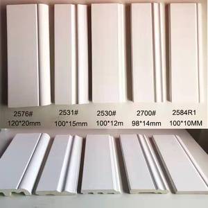 थोक आधुनिक डिजाइन उच्च घनत्व पॉलीयूरेथेन पु स्कर्ट हल्के जलरोधक फर्श मोल्डिंग विला - Product Image 3