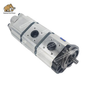 Pompe à déplacement fixe 31+31+11 OEM 10189715 Pompe à triple engrenage pour bétonnière SCHWING - Product Image 3