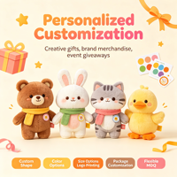 Peluche personnalisée, poupée mascotte créative culturelle sur mesure, coussin pendentif personnalisé, jouet en peluche rembourré, service OEM