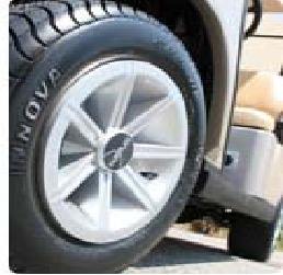 Carrito de golf eléctrico de 2 + 2 asientos, carro 2021 Weliftrich para 4 asientos - Product Image 3