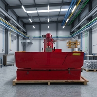 Machine de fraisage et de rectification de surface de bloc moteur et de culasse 3M9740B à levage motorisé et utilisation facile pour la réparation de moteurs automobiles