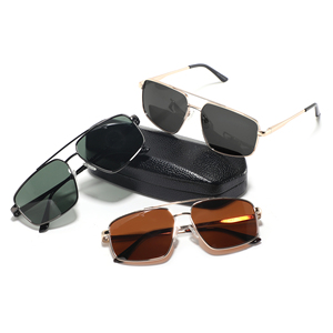 2025 diseño clásico gafas de sol MARCO DE Metal hombres ciclismo senderismo gafas de sol hombres moda Unisex UV400 lentes gafas de sol - Product Image 3