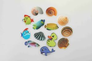 GY autoadhesivo sensible a la presión impermeable PVC 24 unids/pack 0,8 pulgadas X7,9 pulgadas pegatina antideslizante para peldaño de escaleras - Product Image 3