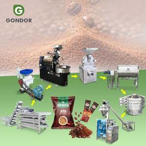 Línea de Producción de Extracción de Café/Té, Máquina Industrial de 5 Tph para Moler y Mezclar Café en Polvo - Product Image 1