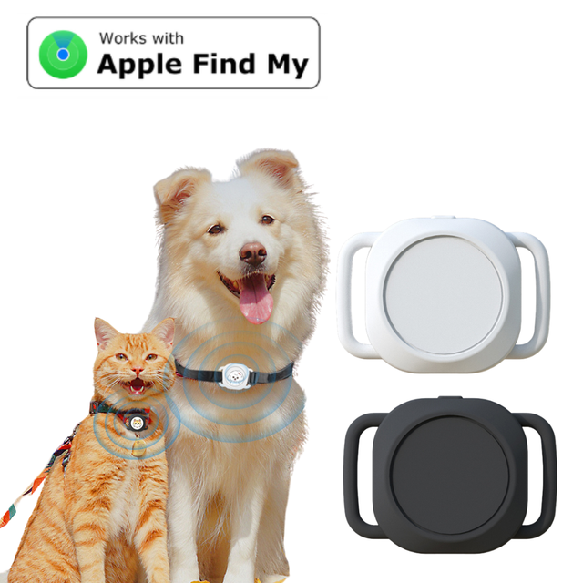 2026 Mini Tracker Collar for Pets-iOS Compatible Bluetooth Waterproof Plastic Long Battery Life Locator Modern Design for Pet