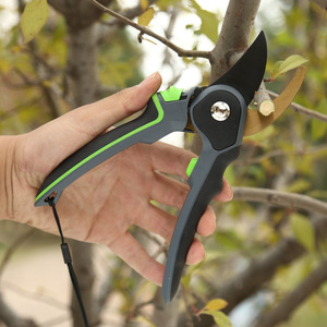 Tijeras de Podar para Jardín Hiroki Oka, 20-30 mm, Acero Inoxidable con Recubrimiento de Teflón, Diseño de Mariposa Verde - Product Image 2