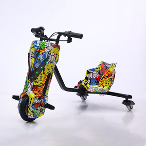 Kart à roues drift pour enfants EN71 moins cher, tricycle OEM pour adultes, trottinette 3 roues 36V, voiture de drift avec lumière colorée pour enfants - Product Image 2