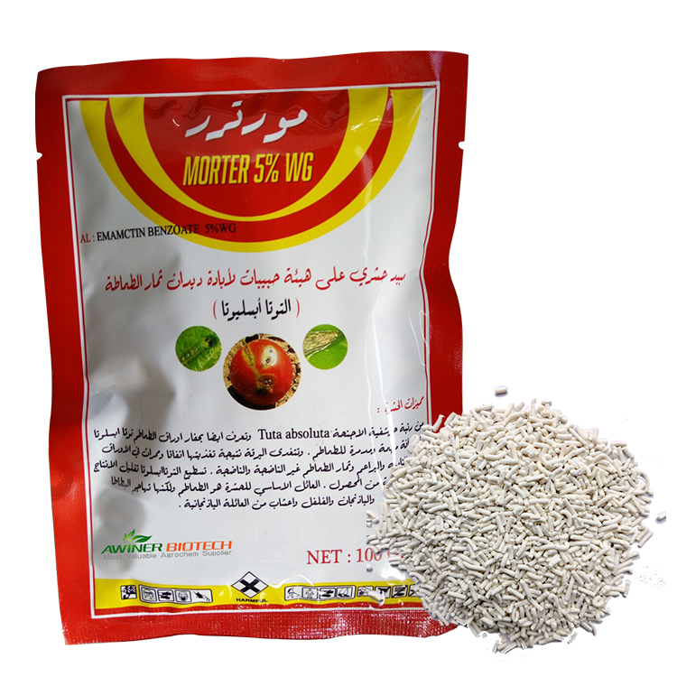Пестициды, фунгициды, инсектициды, инсектициды для сельского хозяйства, эмамектин бензоат, гранулированный 50 г/кг sg акарицид 90 tc