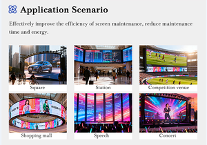 Pantalla LED P3.91 de Alquiler para Exteriores, Alto Brillo, Instalación Rápida, Pantalla de Aluminio Fundido a Presión para Conciertos, Pantalla LED P3.91 para Exteriores - Product Image 3