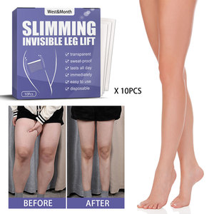 Cinta moldeadora invisible para levantamiento de piernas, <span class=keywords><strong>parches</strong></span> anticelulíticos reafirmantes para levantamiento de muslos, producto de belleza y cuidado personal - Product Image 3