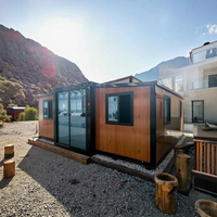 Magnifique maison conteneur extensible Carter de haute qualité, personnalisable, installation rapide, maison préfabriquée modulaire, maison mobile portable