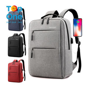 Top One Vente en gros 15.6 pouces College & Business Sac à dos pour ordinateur portable Tissu multifonctionnel bon marché avec fermeture éclair Fabriqué en Chine - Product Image 1