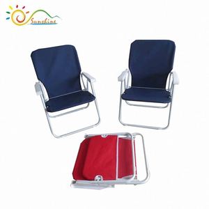 Silla de Playa Plegable y Ajustable Ligera - Muebles Modernos de Metal para Exteriores - Product Image 2