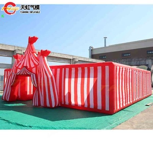Laberinto Inflable con Temática de Circo de 8x8x2mH, Material de Tela Oxford - Product Image 5