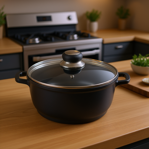Olla para Carne Delta de 1.3 L y 16 cm, de Aluminio Fundido, con Tapa de Vidrio - Product Image 3