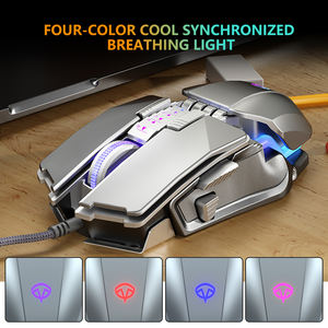 <span class=keywords><strong>Mouse</strong></span> Óptico LEAVEN V710 Brands 8D FPS E-sports, <span class=keywords><strong>Mouse</strong></span> Ligero para Juegos, <span class=keywords><strong>Mouse</strong></span> con Cable para PC, <span class=keywords><strong>Mouse</strong></span> RGB para Jugadores, para Manos Izquierdas y Derechas - Product Image 6