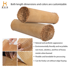 ראטן קנה קנה ווב טבעי גיליון rotin חומר קנה פתוח רשת rattan פתוח רשת עבור עיצוב הבית - Product Image 2
